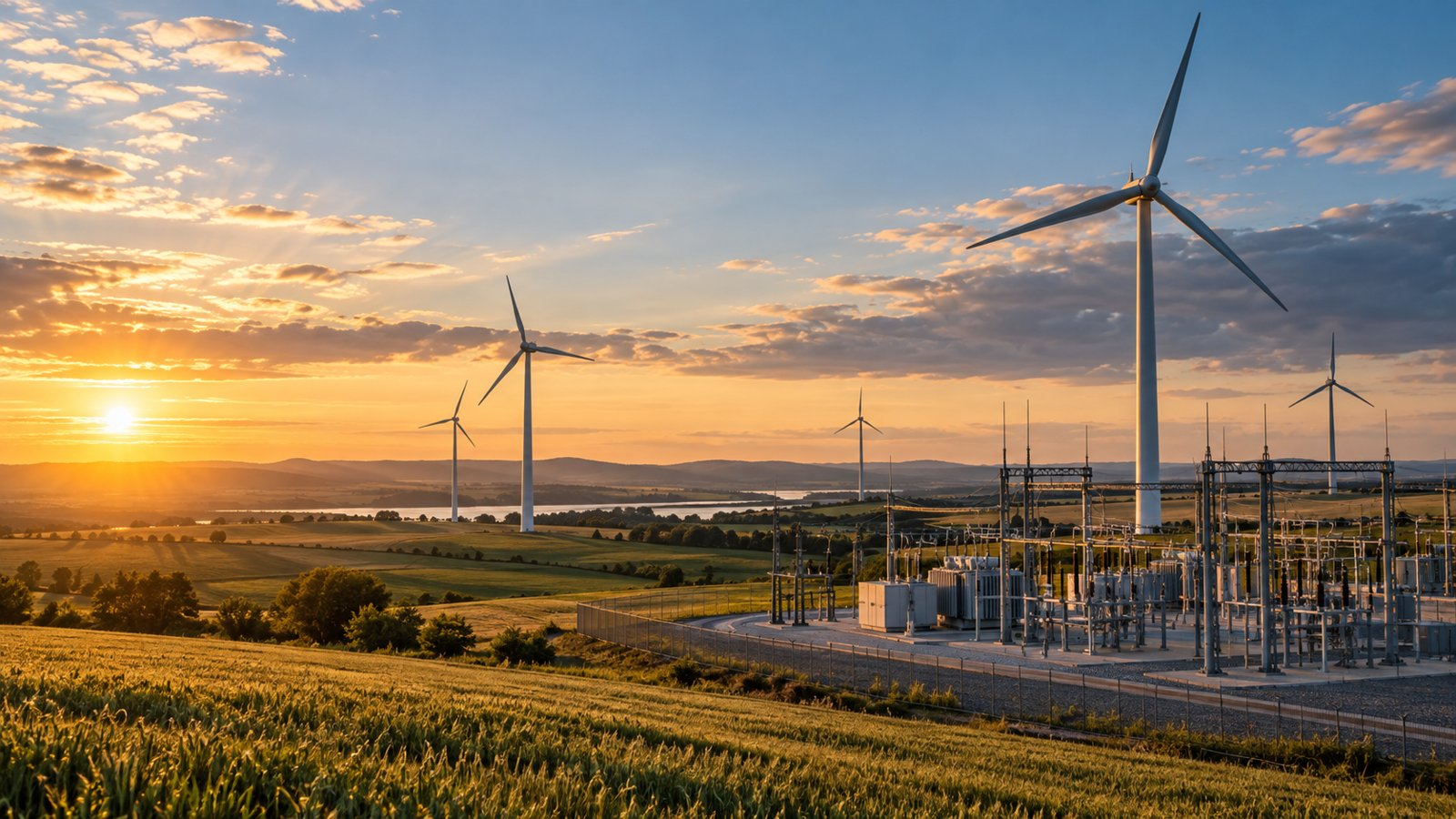 Wind turbines and electrical infrastructure